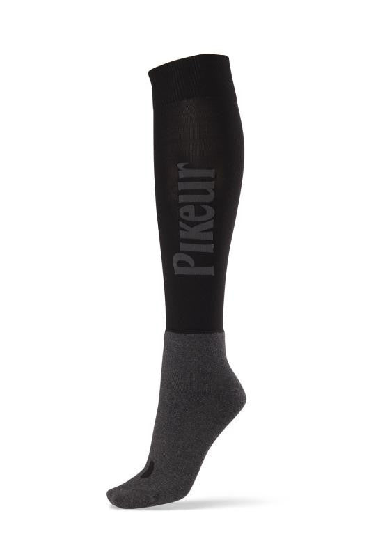 Pikeur Logo Socks in Black Pikeur Logo Socks in Black
