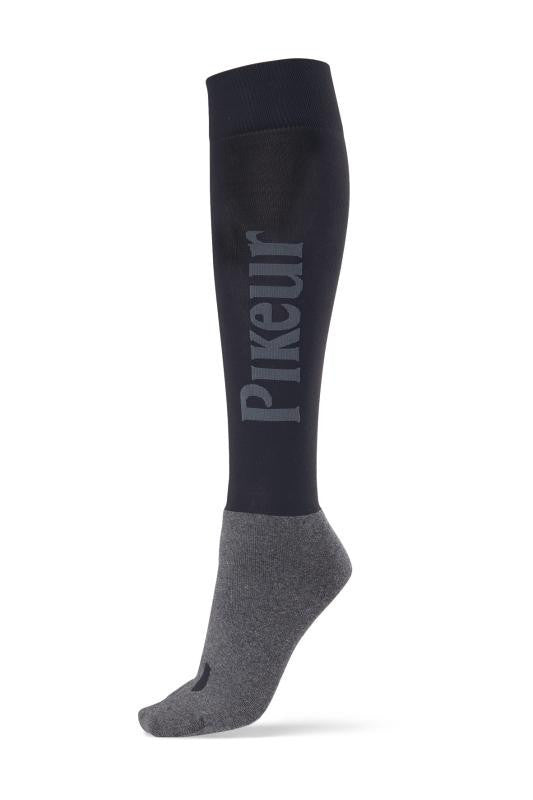 Pikeur Logo Socks in Grey Pikeur Logo Socks in Grey