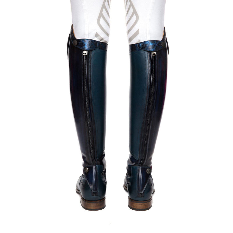 De Niro Midnight Boots Back View De Niro Midnight Boots Back View