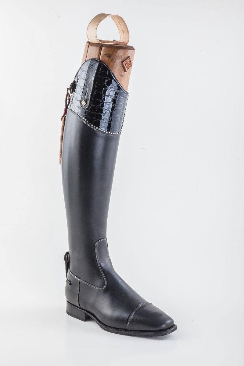 De Niro S7001 Luci in Black with Crocodile top De Niro S7001 Luci in Black with Crocodile top