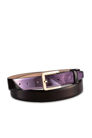 De Niro Belt 00B · Roseto Burgundy