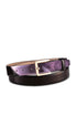 De Niro Belt 00B · Roseto Burgundy