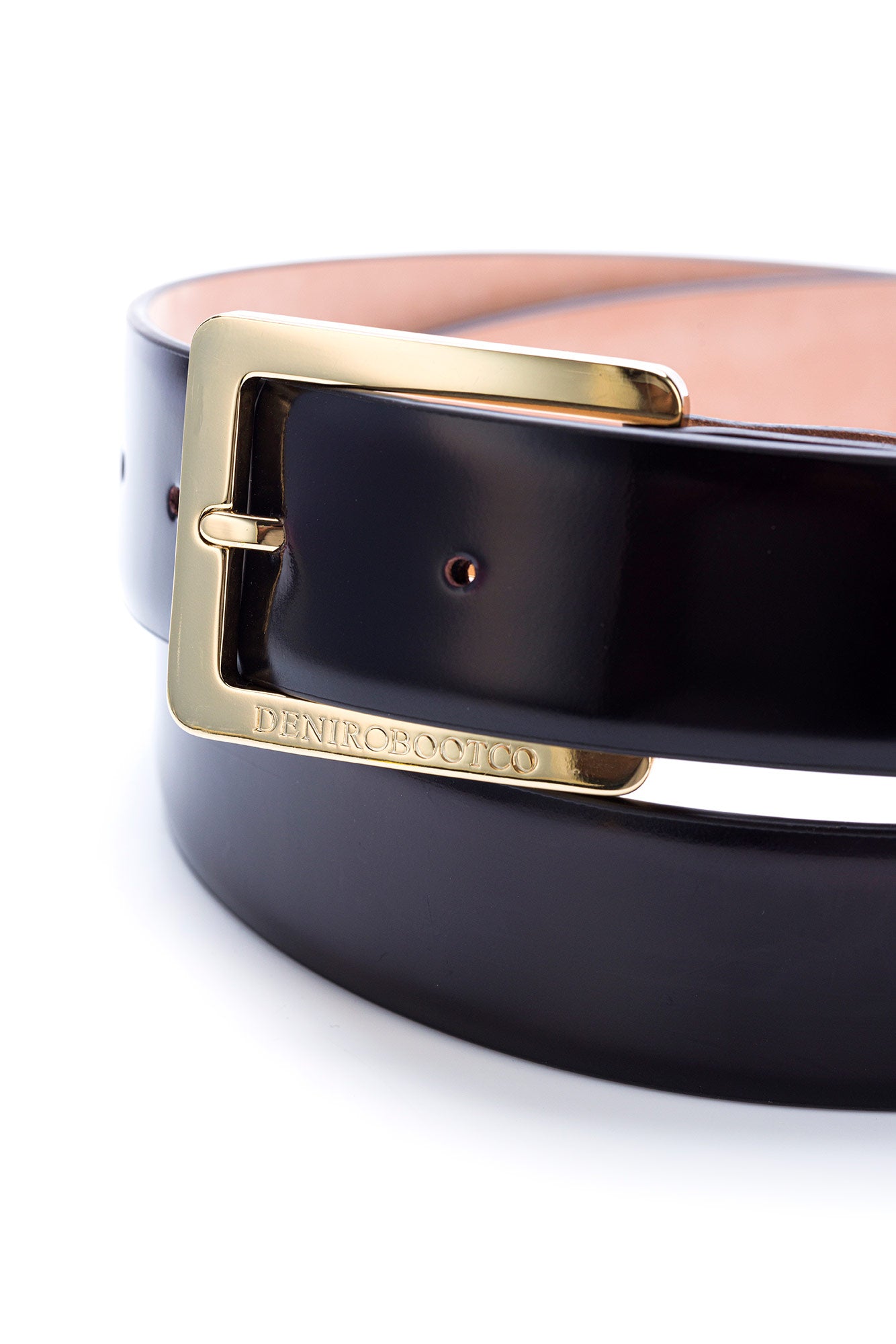 De Niro Belt Brushed Burgundy 00U H30 — view 2