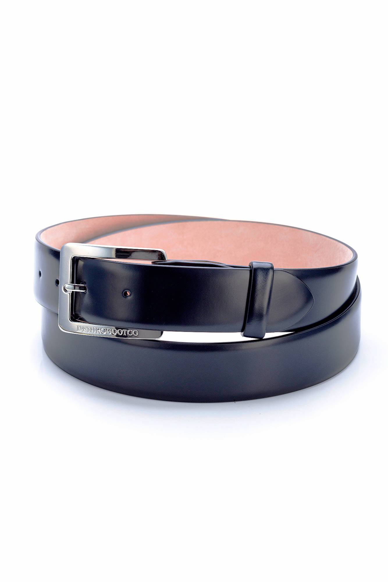 De Niro Belt Brushed Blue Navy 00U H30