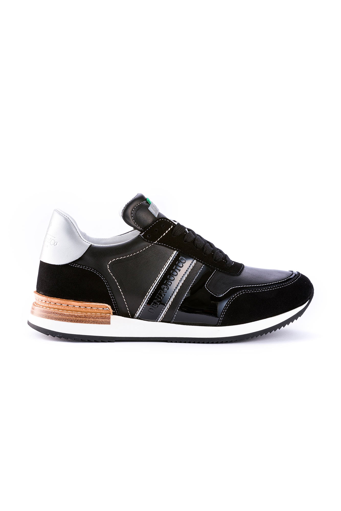 De Niro Viceversa Camoscio Black — view 2