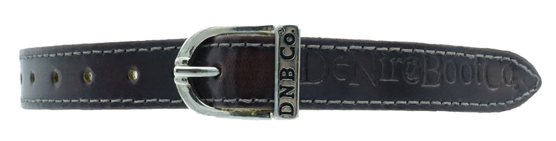 De Niro Brushed Leather Spur Straps