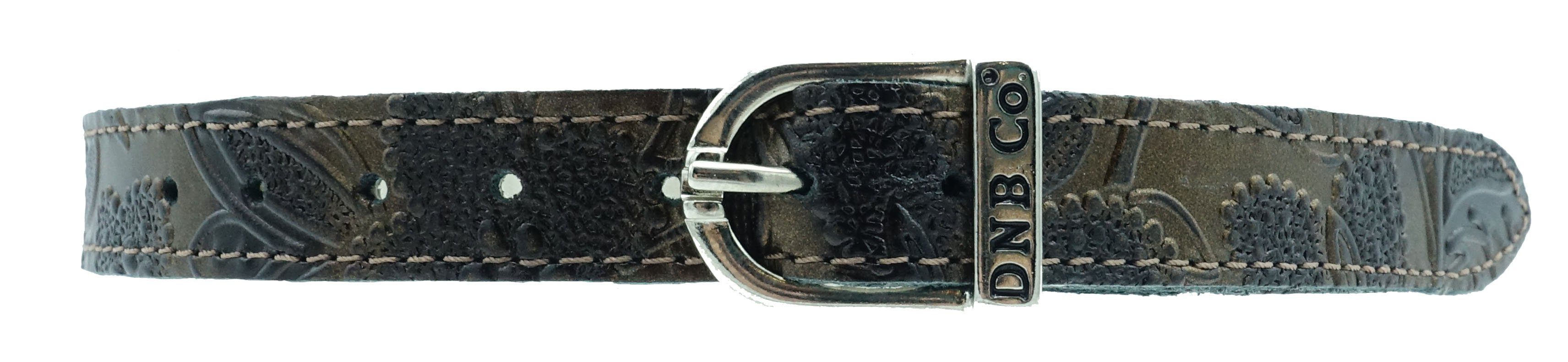 De Niro Engraved Flower (Greta) Spur Straps